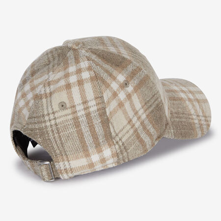 NEW ERA 9FORTY NY PLAID CARAMELO HOMBRE