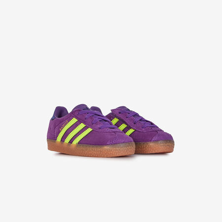 ADIDAS ORIGINALS gazelle GAZELLE MORADO/AMARILLO BEBÉ