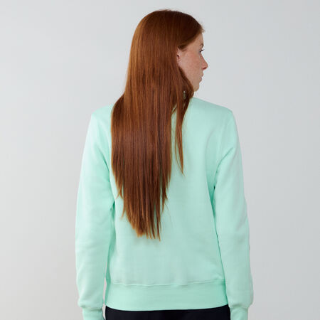 NIKE SWEAT CREW CLUB CENTERED LOGO VERDE MUJER