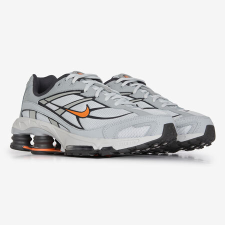 NIKE shox SHOX RIDE 2 GRIS/NARANJA HOMBRE