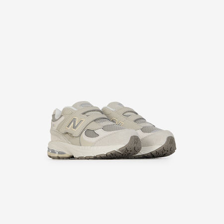 NEW BALANCE 2002R CF BEIGE/AMARILLO BEBÉ