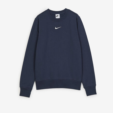 NIKE SWEAT CREW CLUB CENTERED LOGO AZUL MARINO MUJER
