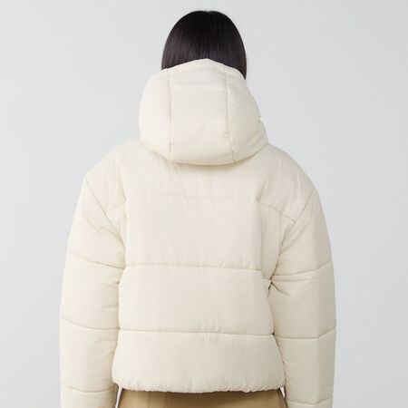 NIKE DOUDOUNE PUFFER BEIGE/BLANCO MUJER