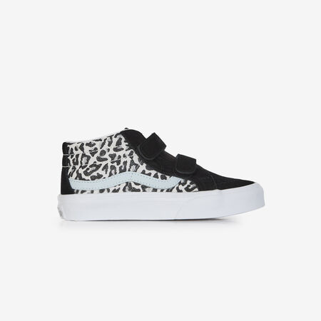 VANS SK8-MID V NEGRO/LEOPARDO INFANTIL