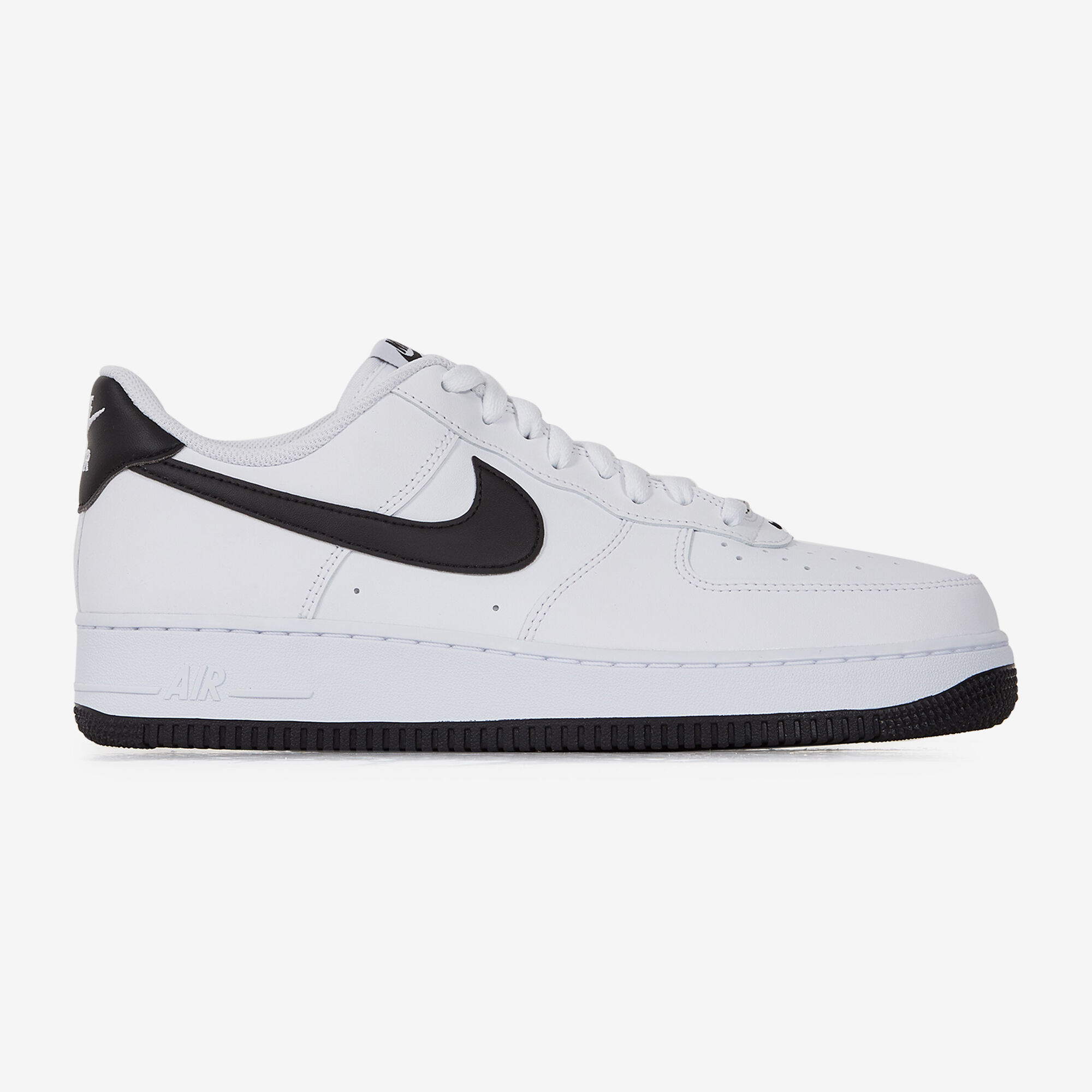 NIKE AIR FORCE 1 LOW BLANCO NEGRO CORDONES HOMBRE Courir.es