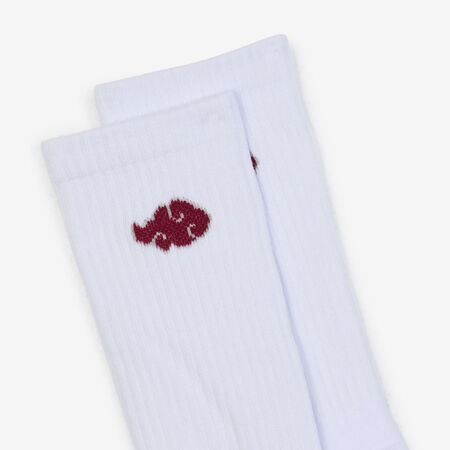 NARUTO CHAUSSETTES X3 CREW AKATSUKI BLANCO/ROJO MIXTO