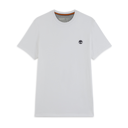 TIMBERLAND TEE SHIRT RIVER SMALL LOGO BLANCO HOMBRE
