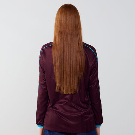 NIKE JERSEY LS BURDEOS MUJER