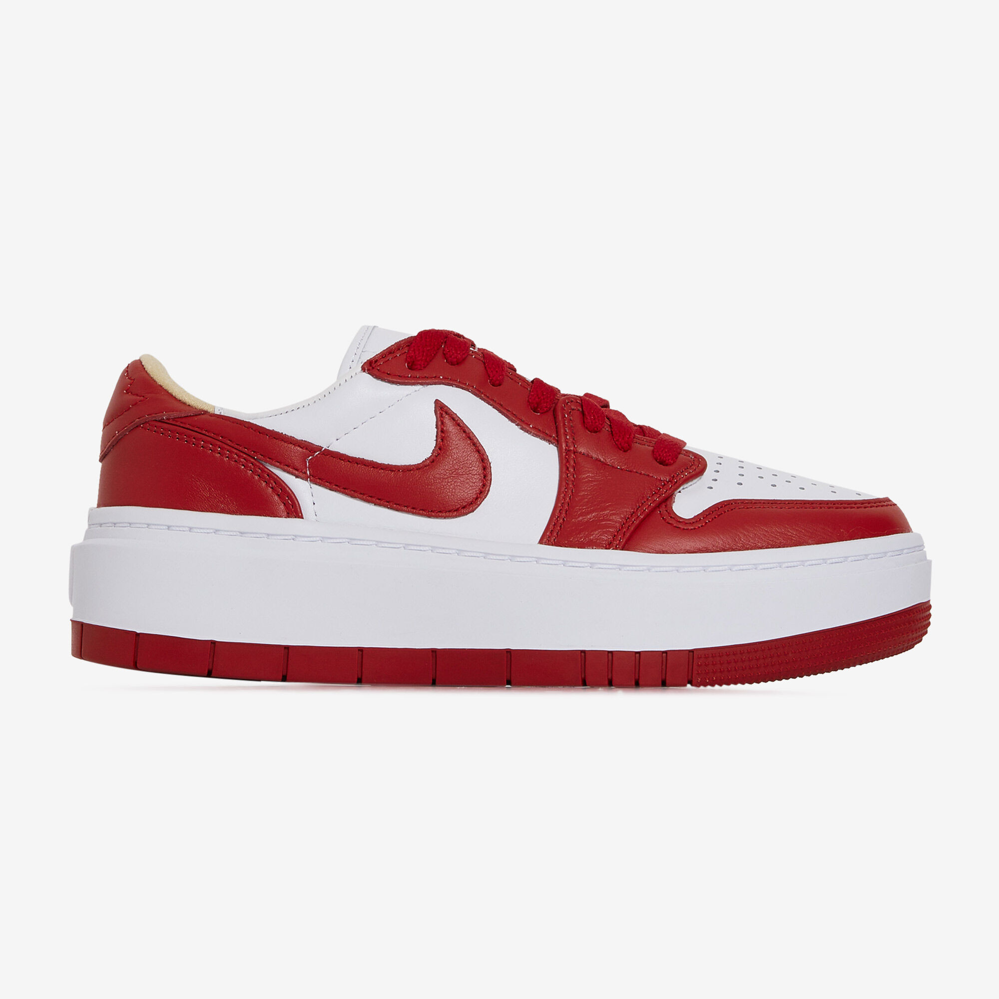Jordan 1 hotsell blanco y rojo