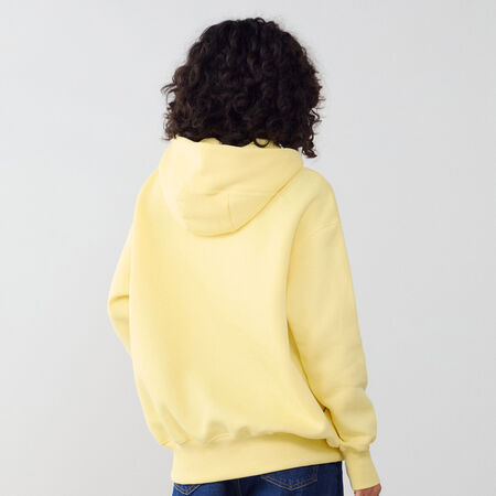 NIKE HOODIE PHOENIX LONG OVERSIZED AMARILLO MUJER