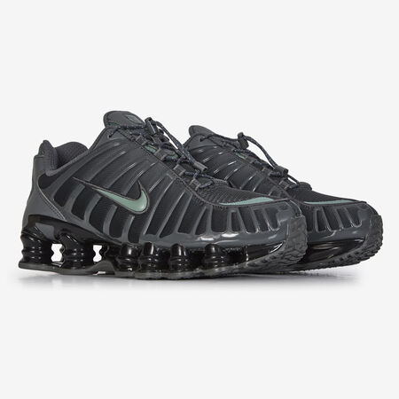 NIKE shox SHOX TL NOIR/GRIS/VERT HOMBRE
