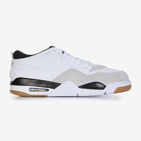 AIR JORDAN 4 RM : BLANCO/NEGRO