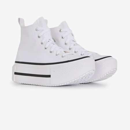 CONVERSE chuck taylor all star CHUCK TAYLOR ALL STAR LIFT DOUBLE STACK BLANCO JUNIOR