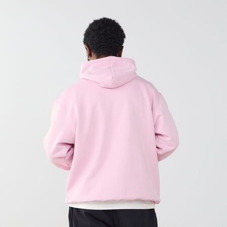NEW BALANCE HOODIE EMBRO LOGO BOSTON 06 ROSA/ROJO HOMBRE