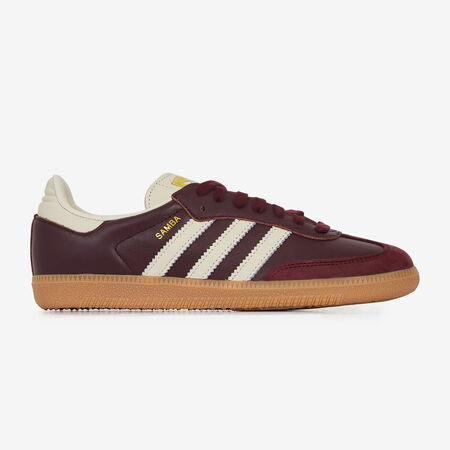 ADIDAS ORIGINALS samba SAMBA OG BURDEOS/BEIGE MUJER