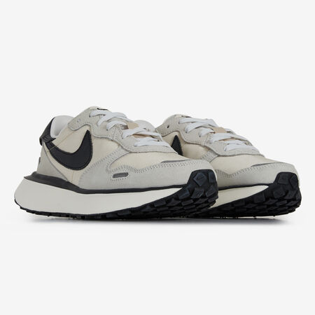 NIKE PHOENIX WAFFLE BEIGE/NEGRO MUJER