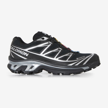 SALOMON XT-6 XT-6 GORE-TEX NEGRO/PLATEADO MUJER