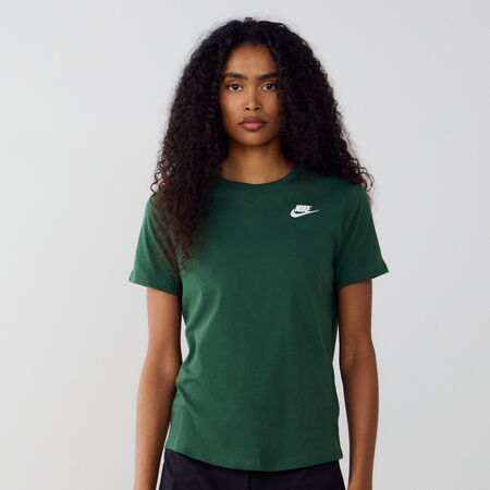 NIKE TEE SHIRT CLUB NEGRO/BLANCO MUJER