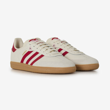 ADIDAS ORIGINALS samba SAMBA OG VALENTINE BEIGE/ROJO JUNIOR