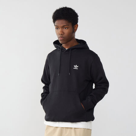 ADIDAS ORIGINALS HOODIE ESSENTIAL TREFOIL NEGRO/BLANCO HOMBRE