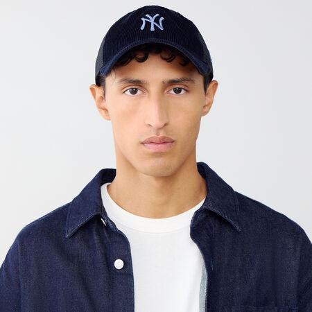 NEW ERA 9TWENTY TRUCKER NY CORD AZUL MARINO/AZUL HOMBRE