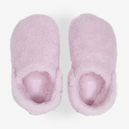 CROCS CLASSIC COZZZY SLIPPER ROSA INFANTIL