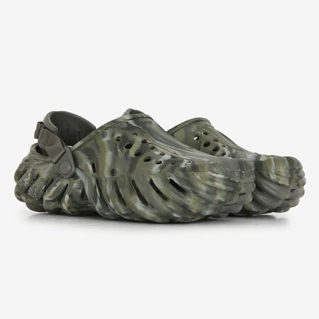 CROCS ECHO CLOG MARBLED VERDE HOMBRE
