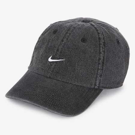 NIKE CASQUETTE DENIM SMALL LOGO NEGRO/BLANCO HOMBRE