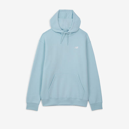 NEW BALANCE HOODIE SMALL LOGO AZUL CIELO HOMBRE