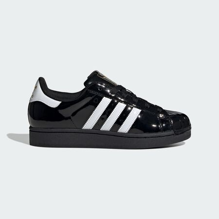 ADIDAS ORIGINALS superstar SUPERSTAR II PATENT NEGRO MUJER