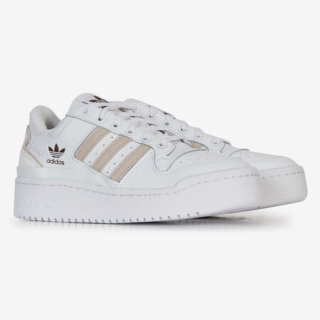 ADIDAS ORIGINALS forum FORUM BOLD STRIPES BLANCO/BEIGE MUJER