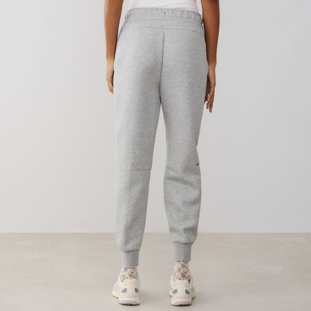 NIKE PANT JOGGER TECH FLEECE GRIS/NEGRO MUJER