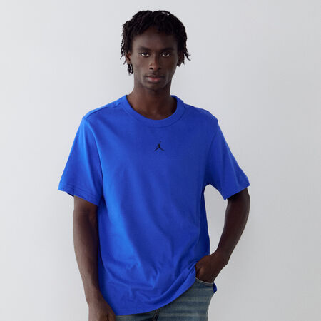 TEE SHIRT CENTERED LOGO : AZUL/NEGRO