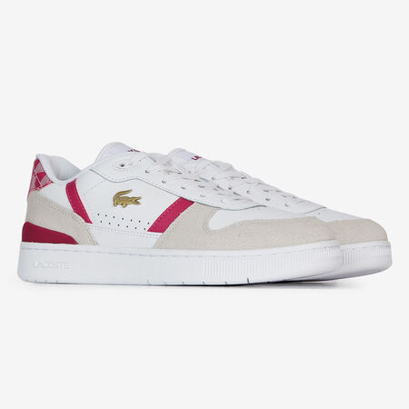 LACOSTE t-clip T-CLIP SET MONOGRAM BLANCO/ROSA MUJER
