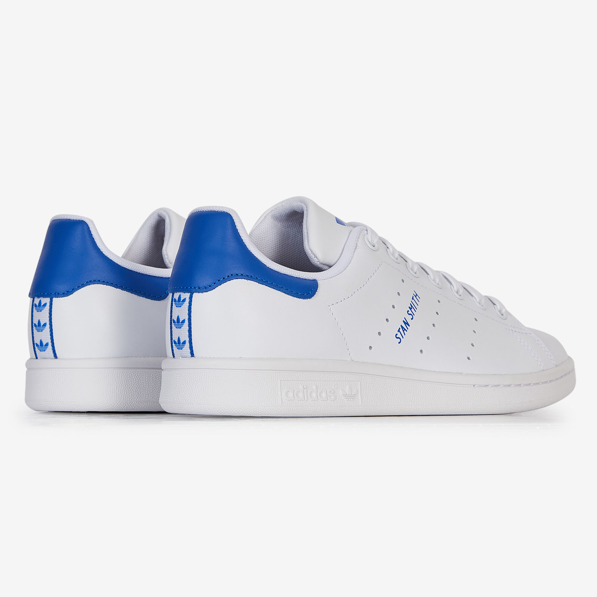 Stan smith blanco azul clearance