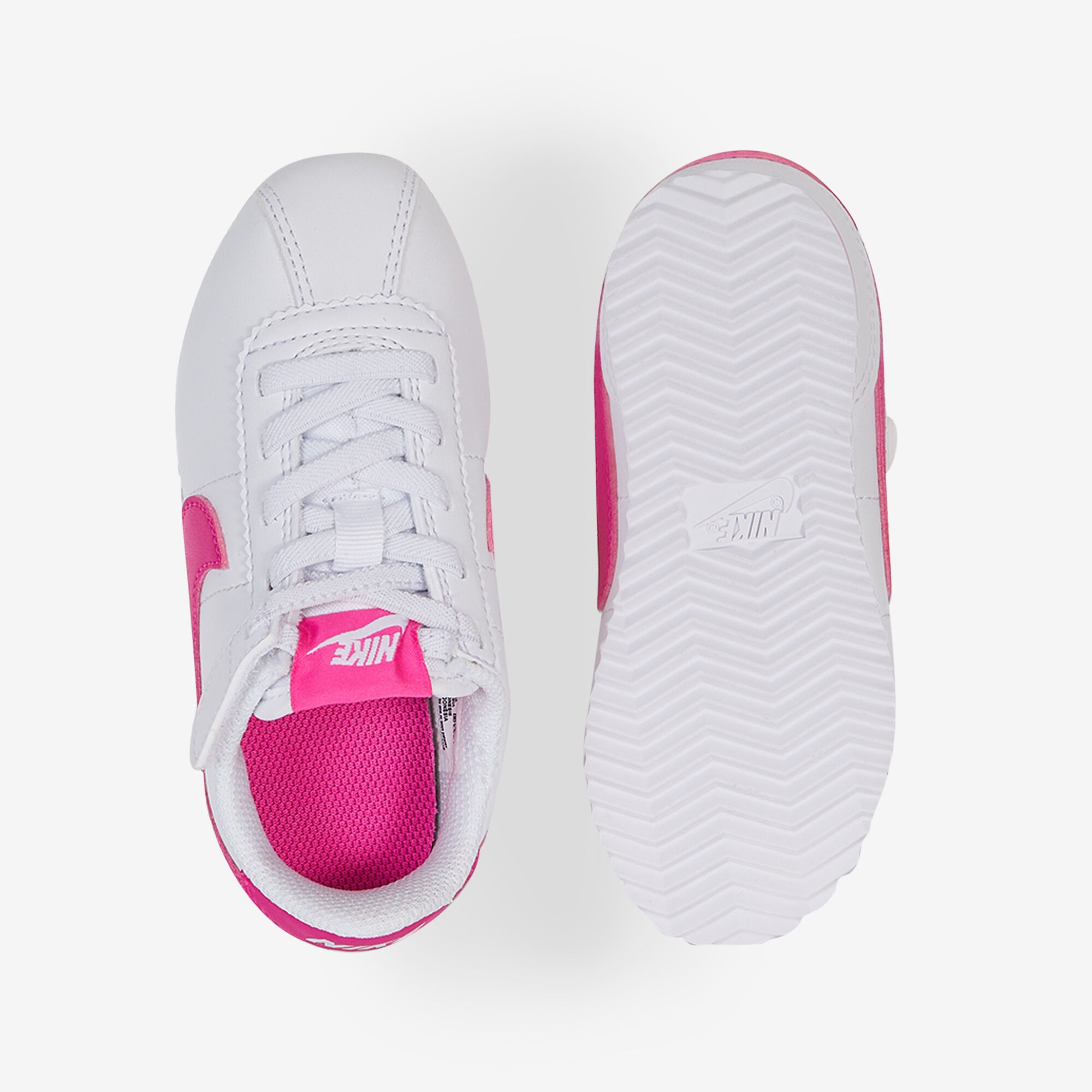 Nike cortez blanco con rosa store