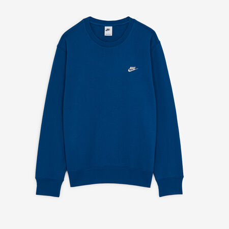NIKE SWEAT CREW CLUB AZUL/BLANCO HOMBRE