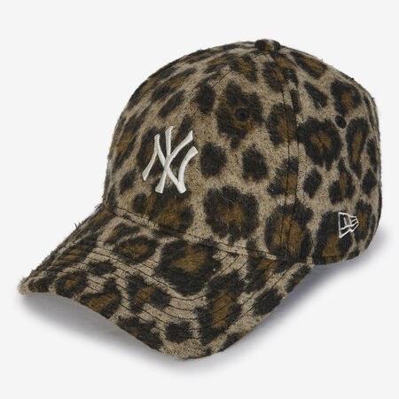 NEW ERA 9FORTY WOMEN NY LEO AOP MARRÓN/BEIGE MUJER