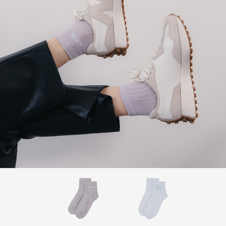 COURIR QUARTER AMOUR 2PK BLANCO/MORADO MIXTO