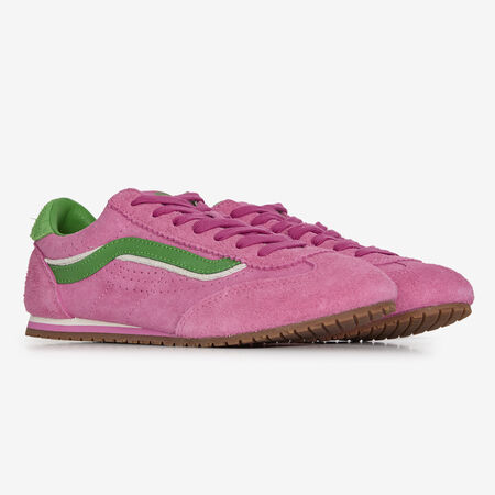 VANS SUPER LOWPRO ROSA/VERDE MUJER