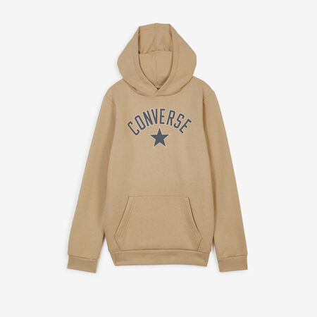 CONVERSE HOODIE ARCH BEIGE JUNIOR