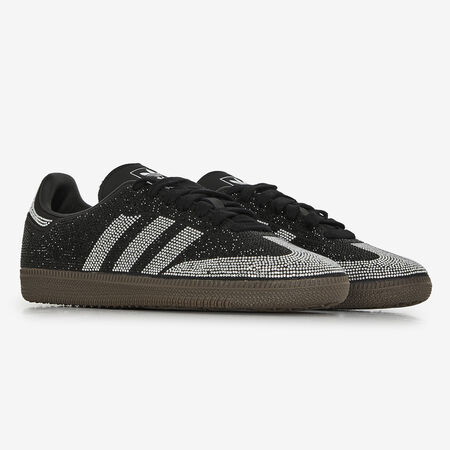 ADIDAS ORIGINALS samba SAMBA OG RHINESTONES NEGRO/PLATEADO MUJER