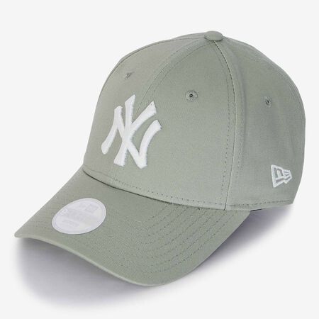 NEW ERA 9FORTY WOMEN NY METALLIC LOGO VERDE/BLANCO MUJER