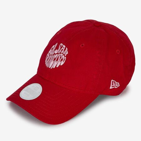NEW ERA 9TWENTY WOMEN SAN FRANCISCO WASHED ROJO HOMBRE