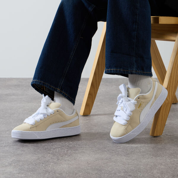 beige puma suede