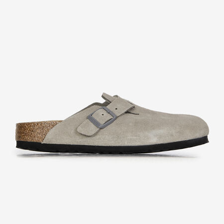 BIRKENSTOCK boston BOSTON SUEDE VARSITY GRIS MUJER