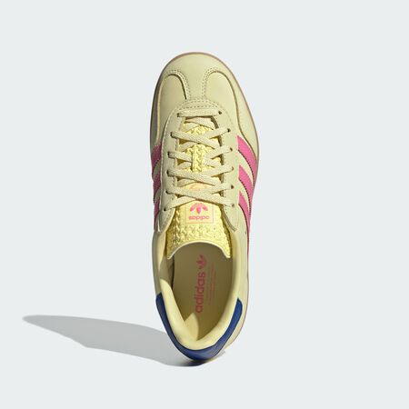 ADIDAS ORIGINALS gazelle GAZELLE INDOOR NUBUCK AMARILLO/ROSA MUJER