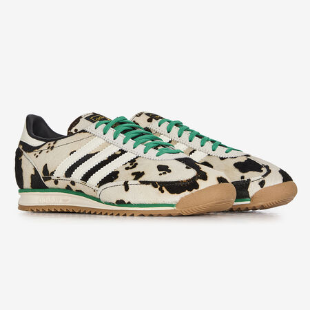 ADIDAS ORIGINALS sl 72 SL 72 COW PONY HAIR BLANCO/MARRÓN MUJER