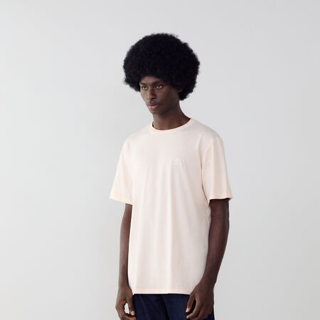 CONVERSE TEE SHIRT STAR CHEVRON EMBROIDERED ROSA/BLANCO HOMBRE