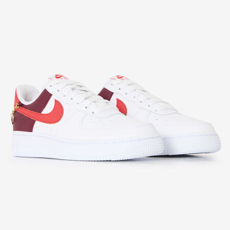 NIKE air force 1 AIR FORCE 1 LOW BLANCO/BURDEOS MUJER
